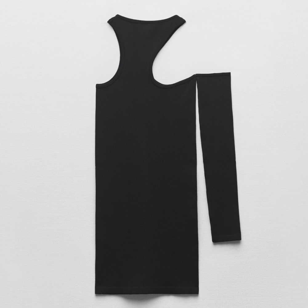 ZARA SEAMLESS CUT-OUT DRESS - Picture 6 of 7